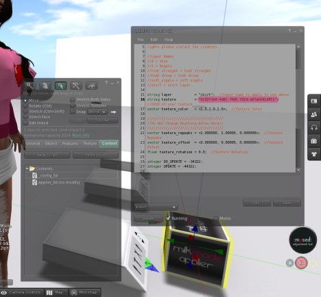 Clothing applier UUID
