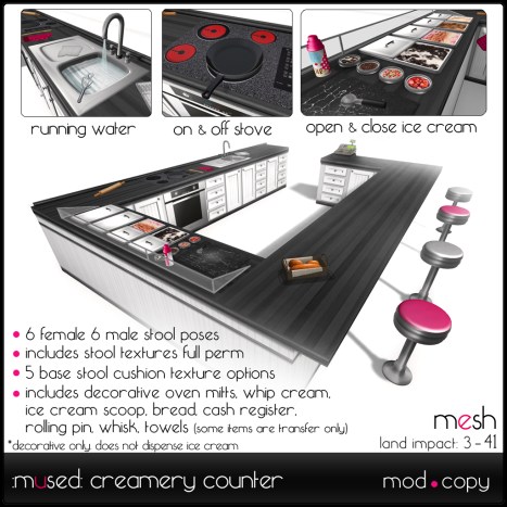 :mused: Creamery Counter