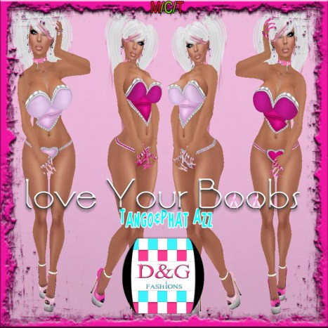 D&G LOVE YOUR BOOBS MP PIC