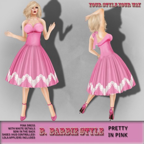 Pretty in Pink-ad Barbie