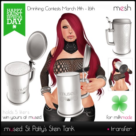 St. Patty's Stein Tank