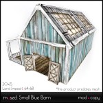 Small Blue Barn