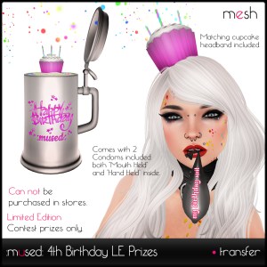 4th Birthday LE Prizes