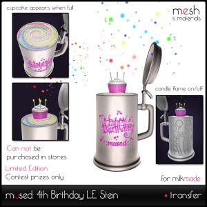 4th Birthday LE Stein